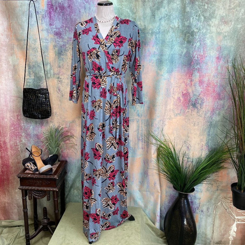 NWT 📌 Nextmia Retro Style Floral Maxi Dress